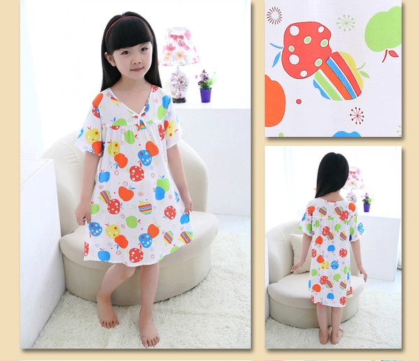 Детски летни нощници за момичета - 22 модела