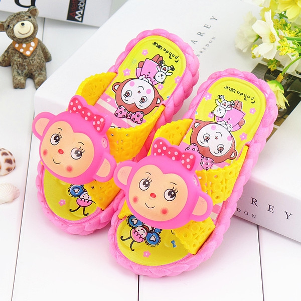 ριγέ παντόφλες παιδιών το καλοκαίρι για αγόρια και κορίτσια - 4 μοντέλα