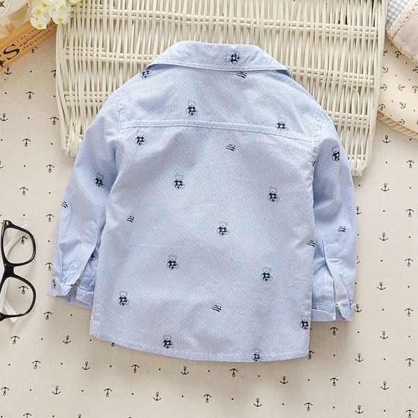 Παιδικά ανοιξιάτικα πουκάμισα σε ροζ και μπλε χρώματα - κορυφαία μοντέλα