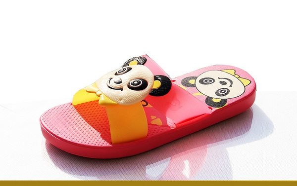 Детски летни чехли за момчета с панда в различни цветове - 8 модела