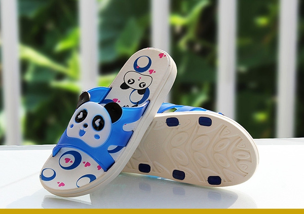 Детски летни чехли за момчета с панда в различни цветове - 8 модела