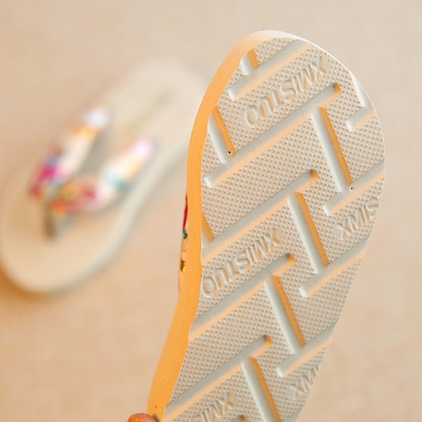 Καλοκαίρι παραλία παντόφλες παιδιά τα κορίτσια και τις γυναίκες