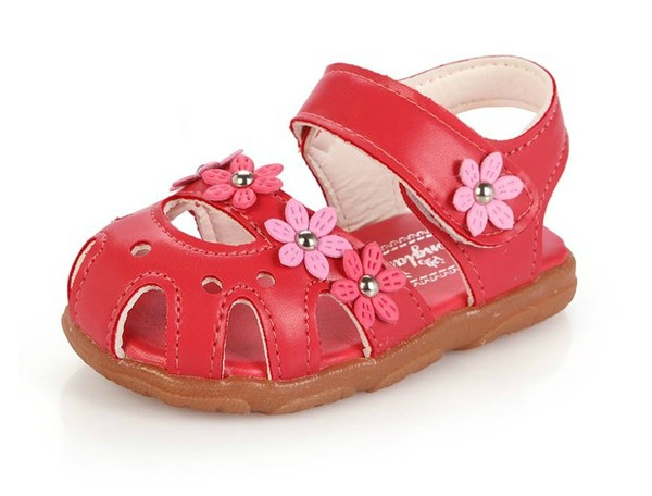 Παιδικά σανδάλια για τα κορίτσια τρία χρώματα