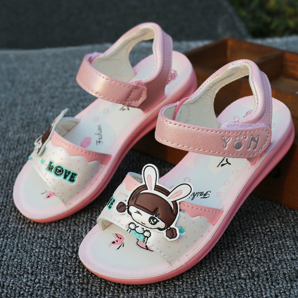 Детски летни сандали за момичета в различни цветове - 23 модела