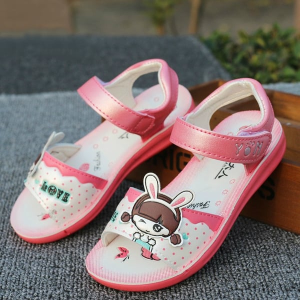 Детски летни сандали за момичета в различни цветове - 23 модела