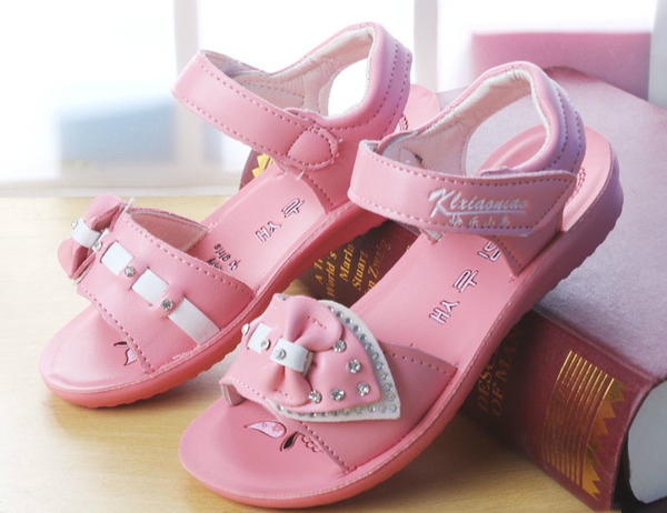 Детски летни сандали за момичета в различни цветове - 23 модела