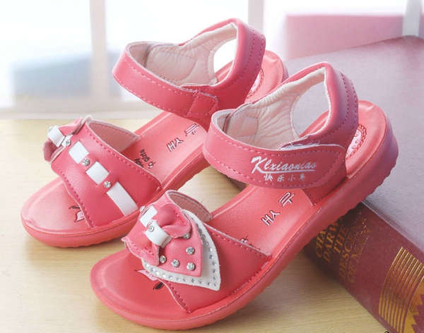 Детски летни сандали за момичета в различни цветове - 23 модела