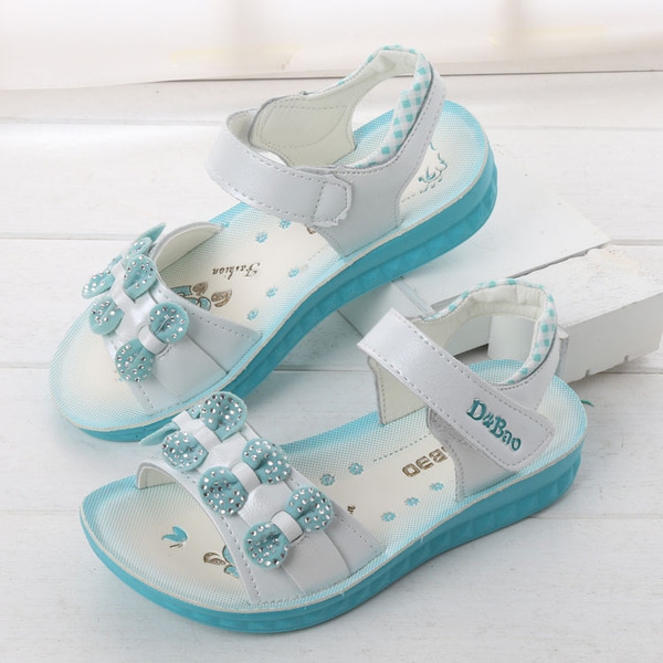 Детски летни сандали за момичета в различни цветове - 23 модела