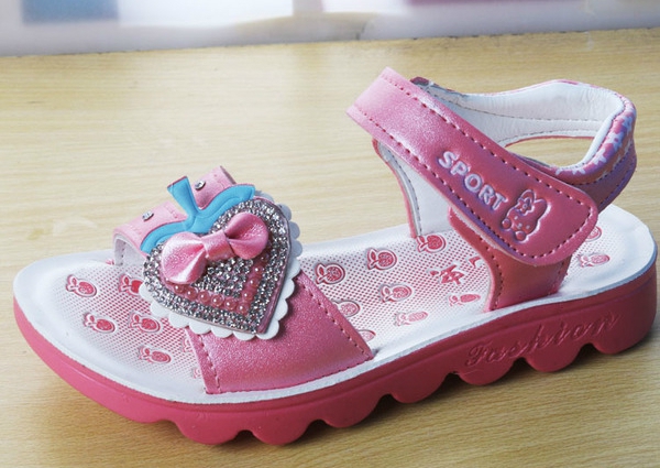 Детски летни сандали за момичета в различни цветове - 23 модела