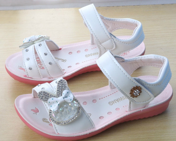 Детски летни сандали за момичета в различни цветове - 23 модела