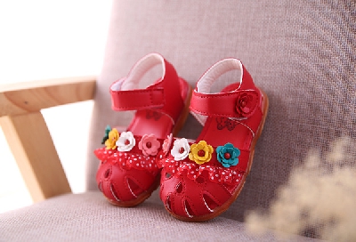 Детски сандали за момичета два модела 3 цвята