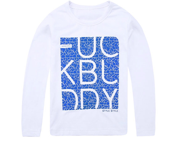 Детска тениска с дълъг ръкав за момчета - топ модели в син, лилав, жълт, червен - различни раирани и анимирани варианти