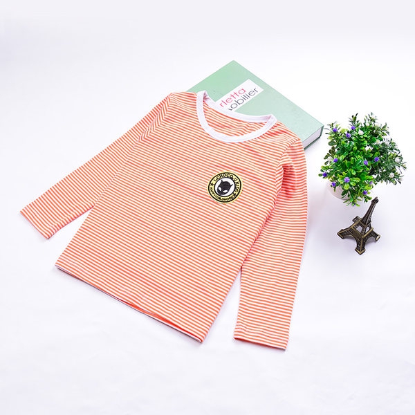 Детска тениска с дълъг ръкав за момчета - топ модели в син, лилав, жълт, червен - различни раирани и анимирани варианти