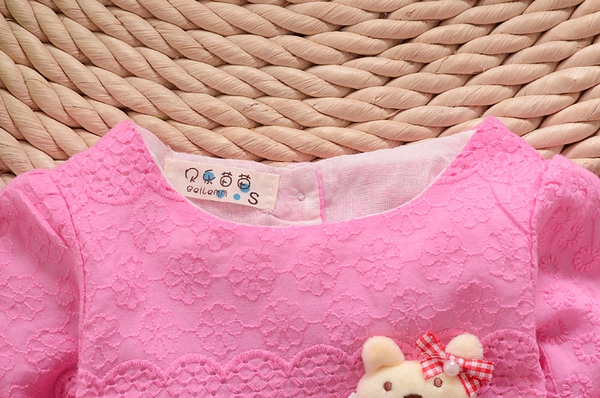  Πουκάμισο για κορίτσια - τρία χρώματα - μοβ, κίτρινο και ροζ