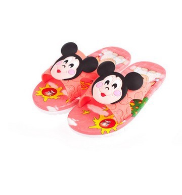 Παιδικό καλοκαίρι παντόφλες με Mickey και Minnie Mouse σε διάφορα χρώματα