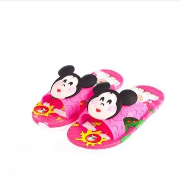 Παιδικό καλοκαίρι παντόφλες με Mickey και Minnie Mouse σε διάφορα χρώματα