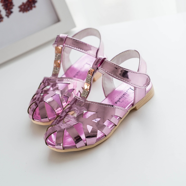 Модерни детски сандали за момичета в различни топ цветове - 8 модела