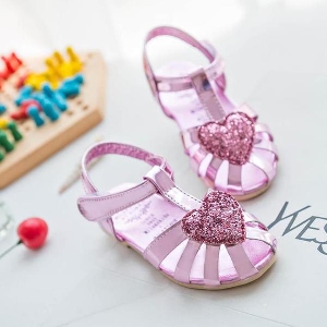 Модерни детски сандали за момичета в различни топ цветове - 8 модела