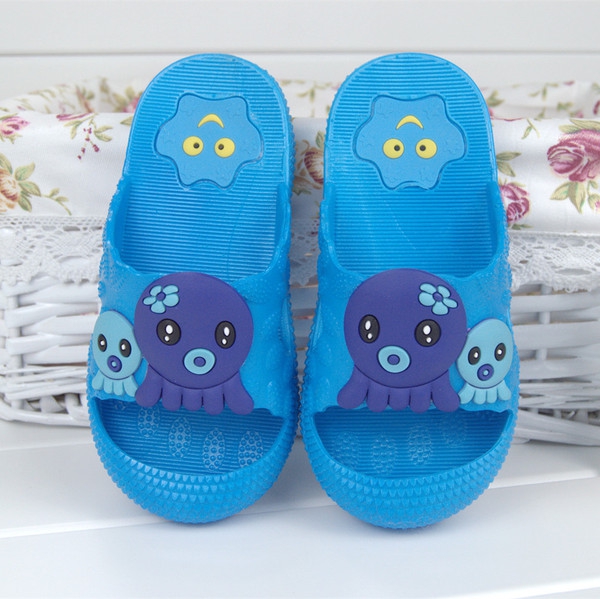 παντόφλες παιδιών για τα αγόρια και τα κορίτσια χταπόδι - 5 μοντέλα