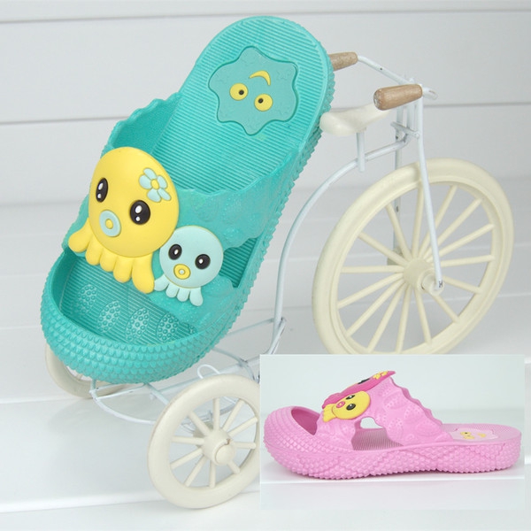 παντόφλες παιδιών για τα αγόρια και τα κορίτσια χταπόδι - 5 μοντέλα