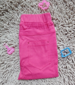 Детски панталони за момичета - жълти, розови, черни, светлосини - стилни и модерни