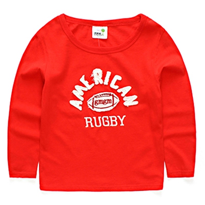 Μπλουζάκι με μακριά μανίκια για αγόρια σε μαύρο, κόκκινο, κίτρινο και  πορτοκαλί χρώμα με κινούμενα σχέδια - κορυφαία μοντέλα