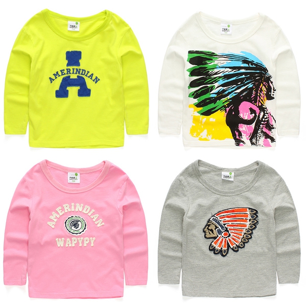 Μπλουζάκι με μακριά μανίκια για αγόρια σε μαύρο, κόκκινο, κίτρινο και  πορτοκαλί χρώμα με κινούμενα σχέδια - κορυφαία μοντέλα