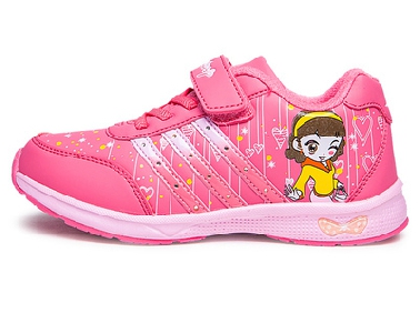 Παιδικά αθλητικά παπούτσια με πριγκίπισσες για κορίτσια: 3 χρώματα