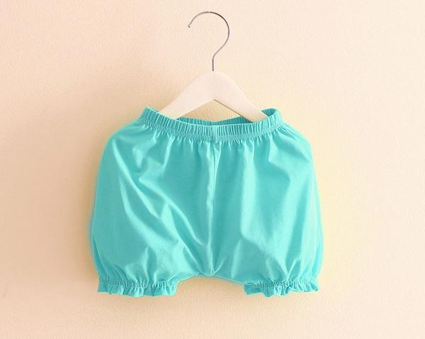 Детски къси панталони за момичета в син,кафяв,лилав,розов,червен и зелен цвят 