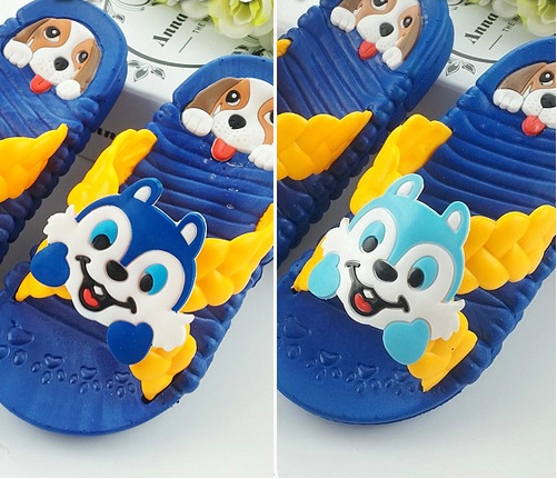 παντόφλες παιδιών για τα αγόρια και τα κορίτσια του καλοκαιριού - 12 μοντέλα