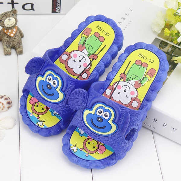 Παιδικό καλοκαίρι παντόφλες για αγόρια και κορίτσια πιθήκους - 5 μοντέλα