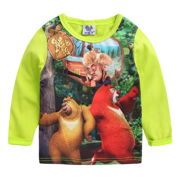 Детски тениски за момчета с анимация в бял и зелен цвят - 3 модела