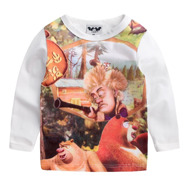 Детски тениски за момчета с анимация в бял и зелен цвят - 3 модела