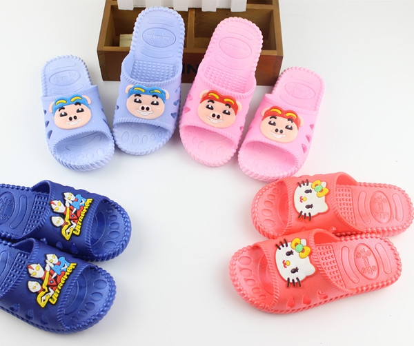 Детски гумени летни  чехли за момчета и момичета  Ultraman  и Hello Kitty