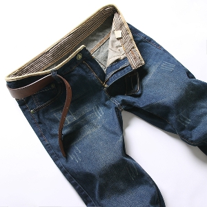 Мъжки дънкови панталони - три модела - син, тъмносин, черен