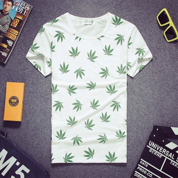 Мъжка тениска с къс ръкав за лятото и плаж - едноцветни и анимирани - стилни, модерни и газарски