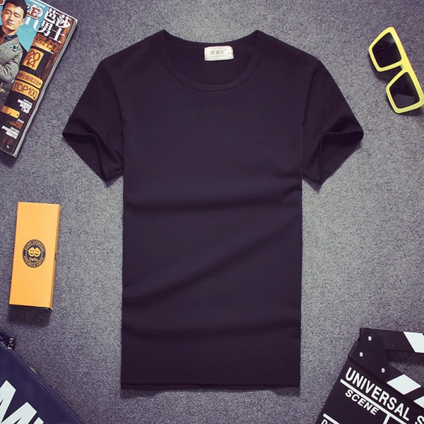 Мъжка тениска с къс ръкав за лятото и плаж - едноцветни и анимирани - стилни, модерни и газарски