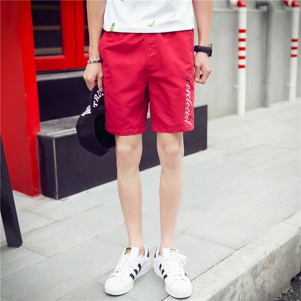 Небрежни къси мъжки панталони в различни цветове -  16 модела