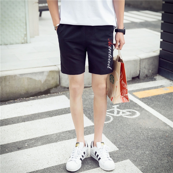 Σύντομη παντελόνι Casual ανδρών σε διάφορα χρώματα - 16 μοντέλα