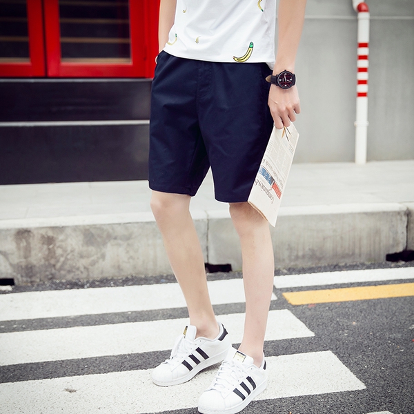 Σύντομη παντελόνι Casual ανδρών σε διάφορα χρώματα - 16 μοντέλα