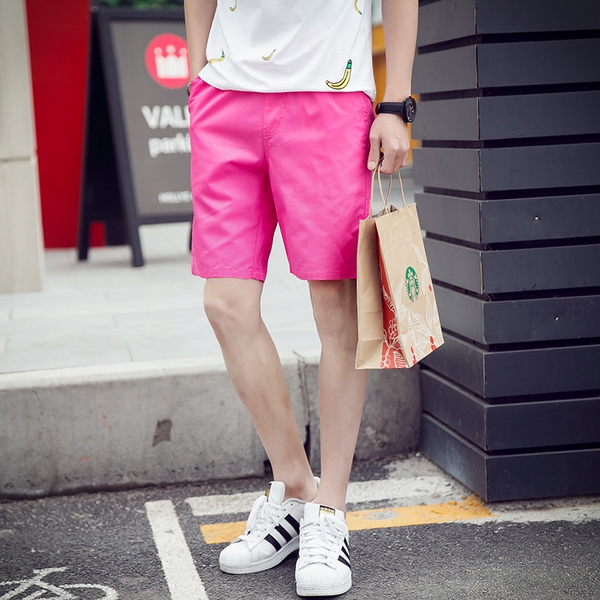 Σύντομη παντελόνι Casual ανδρών σε διάφορα χρώματα - 16 μοντέλα