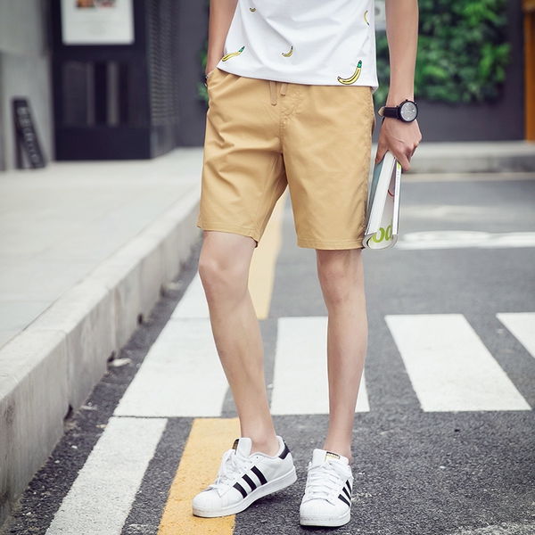Σύντομη παντελόνι Casual ανδρών σε διάφορα χρώματα - 16 μοντέλα