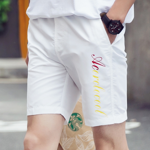 Σύντομη παντελόνι Casual ανδρών σε διάφορα χρώματα - 16 μοντέλα