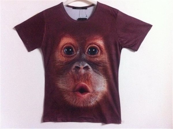 Мъжки тениски с къс ръкав - 3D - топ газарски модели с тигър, лъв, фараон и други невероятни модели