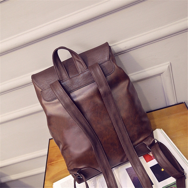 Κομψά σακίδια για άντρες και γυναίκες σε καφέ και μαύρο χρώμα - 2 μοντέλα