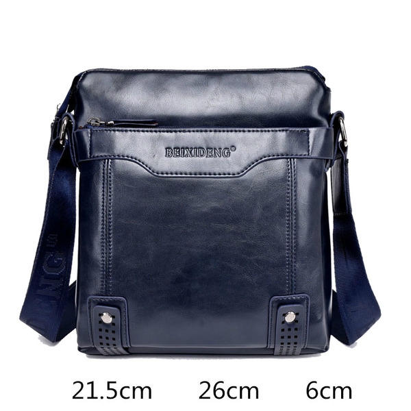 Модерни мъжки бизнес чанти с портмоне и без в син,кафяв и черен цвят - 16 модела