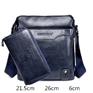 Модерни мъжки бизнес чанти с портмоне и без в син,кафяв и черен цвят - 16 модела