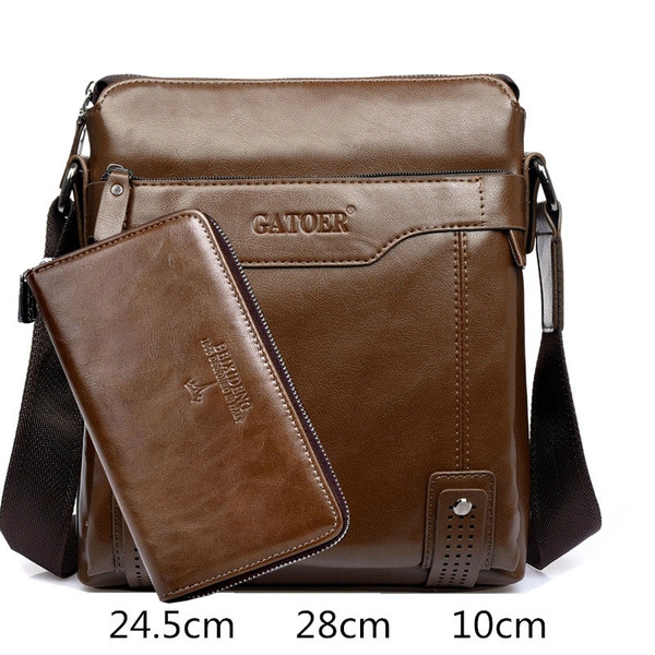 Модерни мъжки бизнес чанти с портмоне и без в син,кафяв и черен цвят - 16 модела