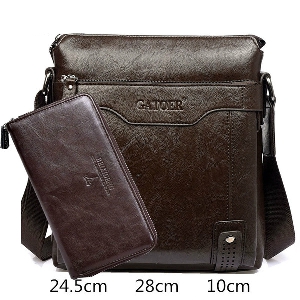 Модерни мъжки бизнес чанти с портмоне и без в син,кафяв и черен цвят - 16 модела