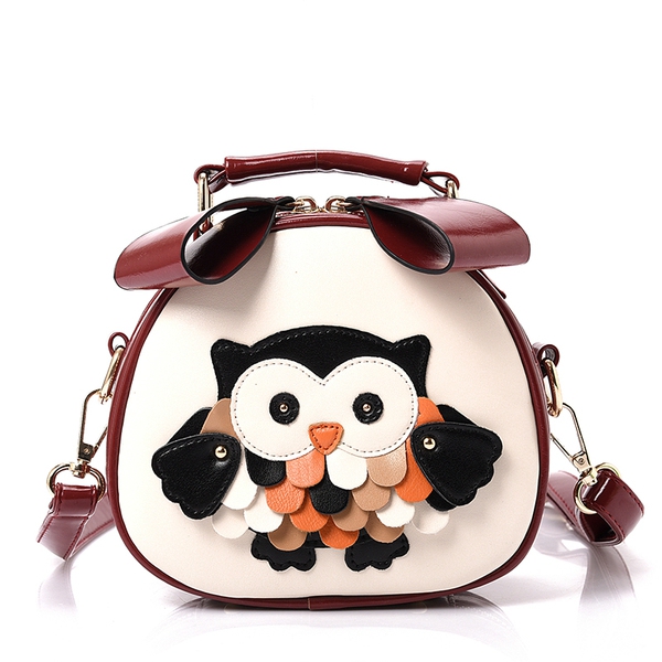 Γυναικεία τσάντα με σύγχρονες κουκουβάγια